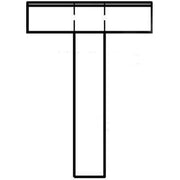 Travers til 2 projektører