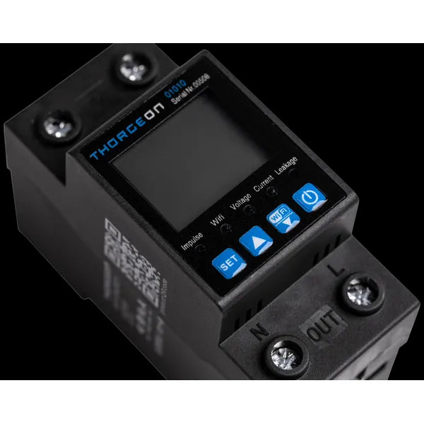 WIFI-Bimåler / Elmåler KWH med indbygget ur