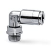 Dual seal push in fitting-swivel elbow-4mm tube -1/8 thread 8522 4-1/8 SUPER-RAPID FITTING