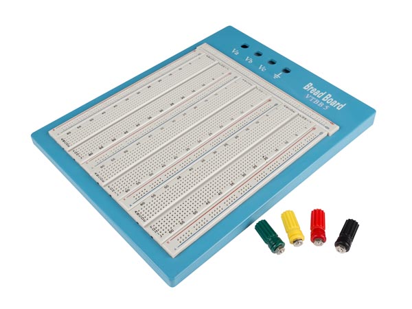 Loddefri forsøgsbord (Breadboard) - 2420 huller
