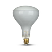 8W R125 LED Kultrådspære E27, 4000K Dæmpbar - Energibesparende LED lyskilde med stor E27 fatning, 600lm og høj farvegengivelse (RA80) - Ideel til dæmpbare belysningsløsninger.