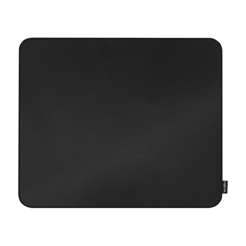 XL Gaming Musemåtte - Syede kanter, 400x455x2mm, Sort
