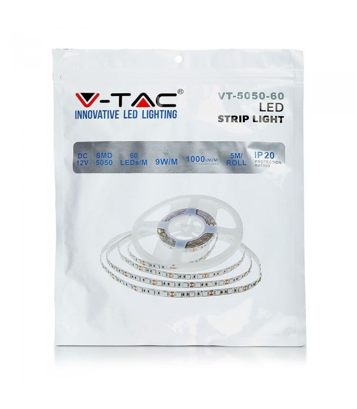 10,8W/m RGB LED strip - 5m, 60 LED pr. meter