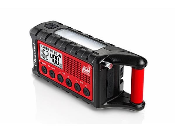 ER300 nødradio - AM/FM Radio, 2200mAh powerbank, SOS