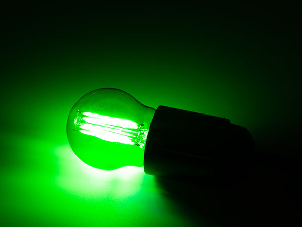 G45 LED kulørt pæresæt - 230V 4,5W E27, Farvet glas (4 stk.)