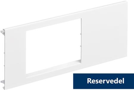 LÅGUDSNIT 2 MODULER PERLEHVID 250MM.