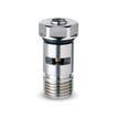Flow control valve-screwdriver-cyl unidirect-1/8SCU 604-1/8 FLOW-CONTROL VALVE