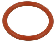 Silikone O-ring - Øi50mm, 6mm tyk, Rød
