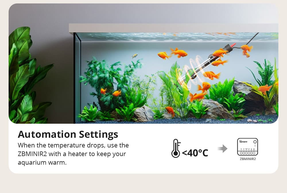 ZigBee SNZB-02LD - Smart termometer med probe (IP65)