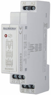 HOLDERELÆ 2 VXL 16A 24V AC/DC