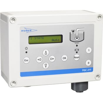 Flygt styringsboks FGC 211 t/niveauvippe, sort/gråt spildevand