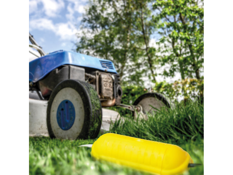 Udendørs kabelboks - Gul (IP44)