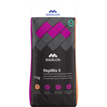 Marlon RepMix 5 stop- og reparationsmørtel, 15 kg