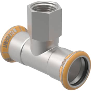 GEBERIT MAPRESS Geberit Mapress Therm T-stykke med indvendigt ge
