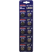 Japcell alkaline LR44 knapcelle batteri, 10 stk.