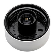 Armatur lige hvid Ø95 mm IP40