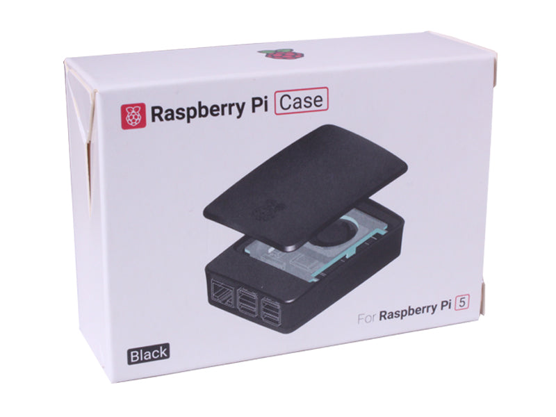 Raspberry Pi 5 kabinet m. blæser - Koksgrå
