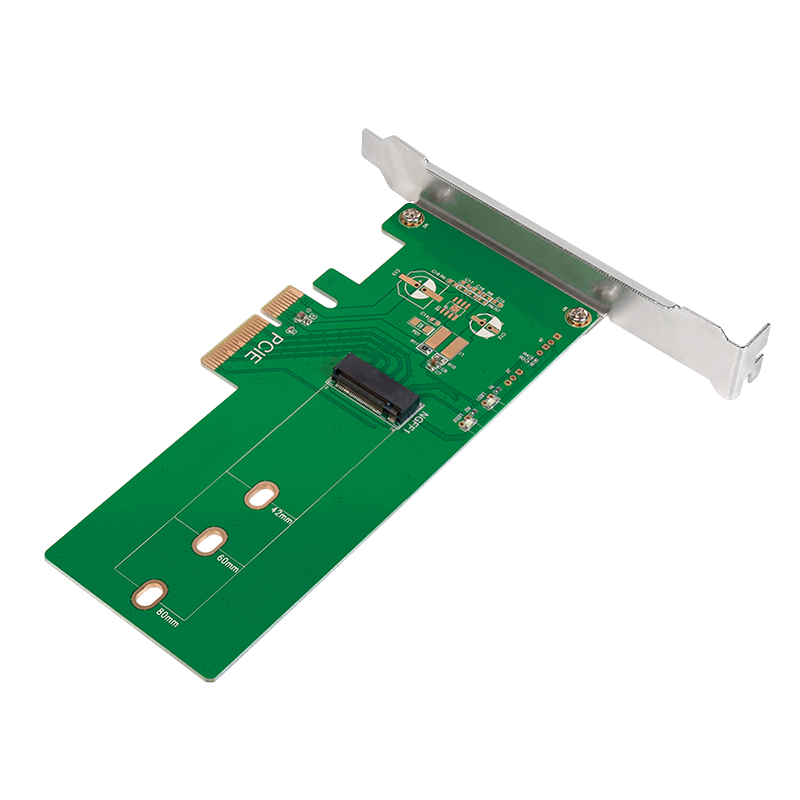 PCI-Express kort - PCIe 3.0 x4 til M.2 NGFF SSD