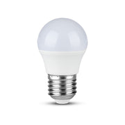 V-Tac 4W LED pære - G45, kompakt, E27, erstatning for 30W