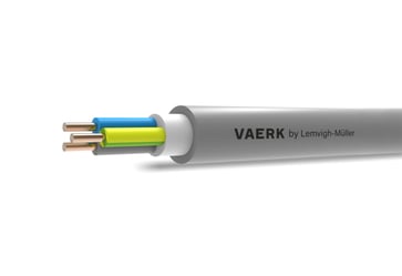 Installationskabel med gul/grøn leder 3G2,5 T500 DCA