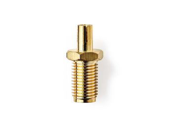 Adapter - SMA hun til TS9 han, Guld (2 stk.)