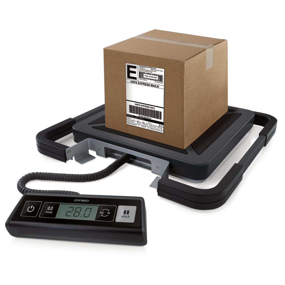 Pakkevægt m. USB og ekstern display - Maks. 100kg