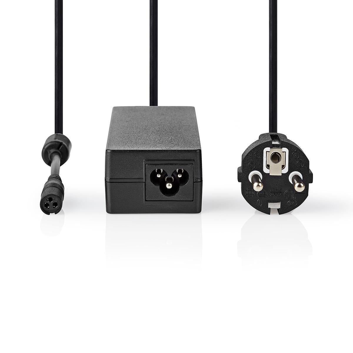 Universal notebook strømforsyning - 15-20V / 65W (8 stik)