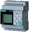 LOGO! 24RCE logiskmoduldisplay forsyningsspænding / I/O: 24 V AC/24 V DC/relæ 8 DI/4 DO hukommelse 4
