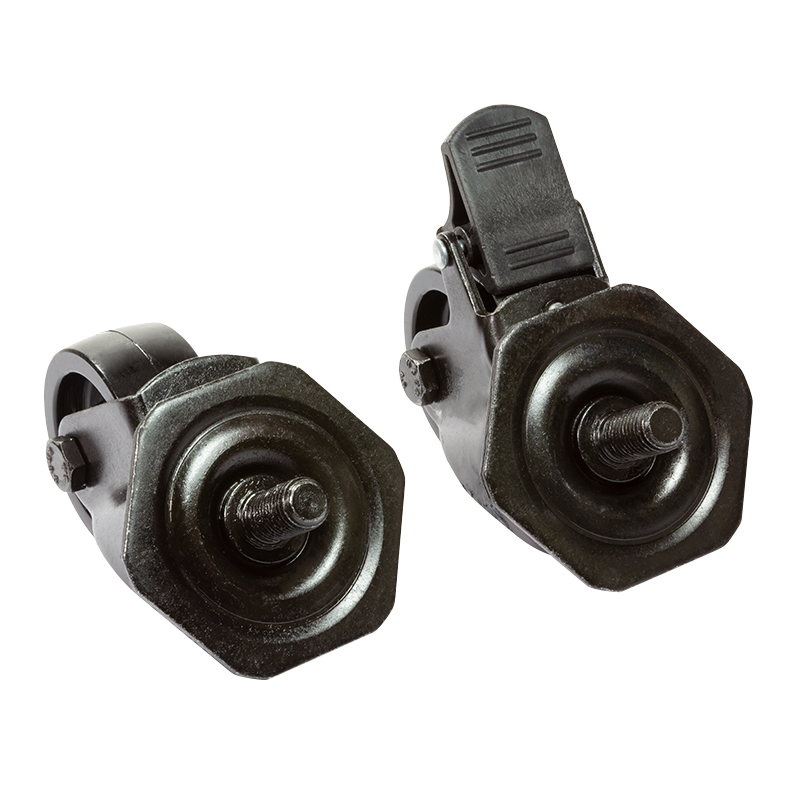 Hjul til 19" rackskabe - Maks. 600kg (4 stk.)