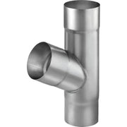 VMZINC Grenrør 60°, ZINC NATUR - 76/76 mm