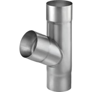 VMZINC Grenrør 60°, ZINC NATUR - 76/76 mm