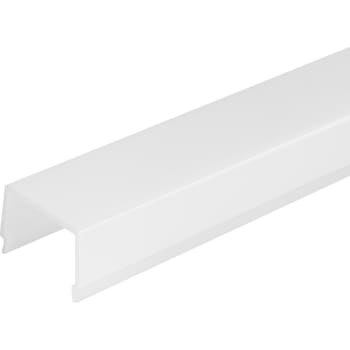 Cover til bred profil 1, (17,7 mm høj), længde 1000 mm