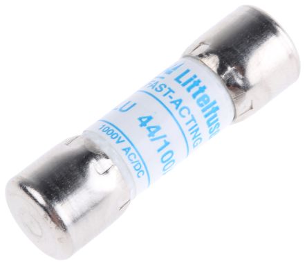 Keramisk sikring - Ø10x35mm, 0,44A 1000V (til multimeter)