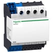 Linergy DX distributionsblok for DIN-skinne 63A 4 polet tilslutning i top 1x25 mm24x6 mm2 pr fase og