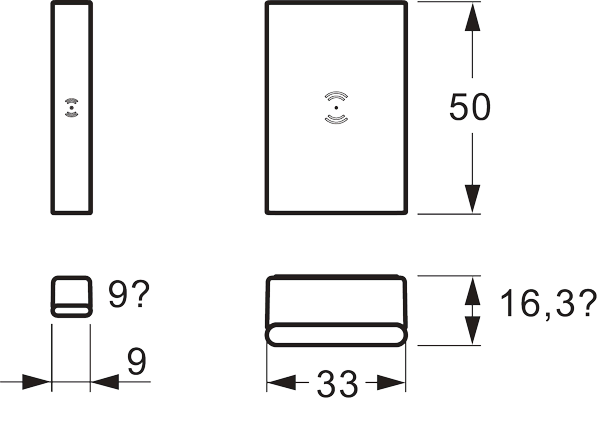 LK FUGA Wiser trådløs dør og vindue kontaktsæt