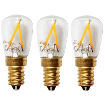 E3Light Led Proxima ST26 E14 C925 85lm 1,5W 15000H dæmp klar 3-Pak