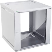 RACK 12HE FLATPAK 600X600 L.GRÅ, GLASDØR
