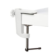Bordklemme til led/office arkitektlampe, hvid