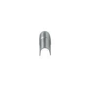 M-dækskinne endestykke 22mm