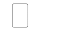 LÅGUDSNIT 1 MODUL PERLEHVID 250MM.