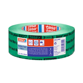 tesa dampspærretape 60077 SealFlex 50 mm x 25 m, grøn