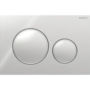 Geberit Sigma 20 betjeningsplade i krom/mat krom
