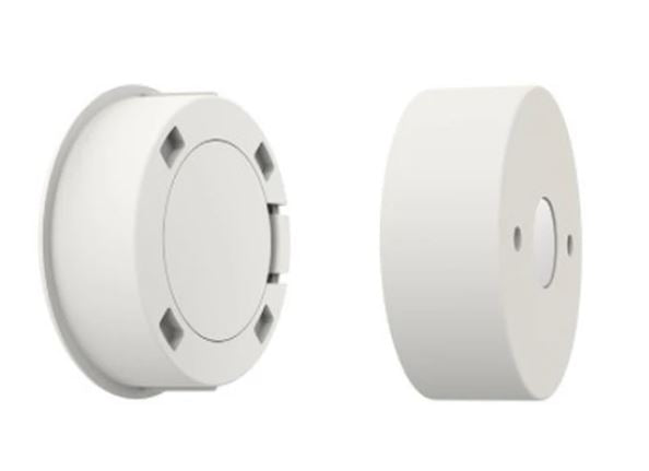 LEDlife rWave rund mini fjernbetjening - 1 zone, inkl. magnetholder, batteri