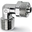 Push on fitting-fixed male elbow-10/8 tube -1/4 thread 1500 10/8-1/4 RAPID FITTING