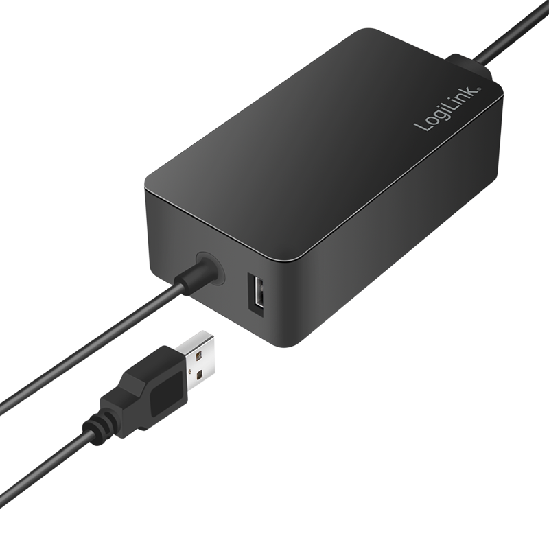 Microsoft Surface notebook oplader, 65W, Sort