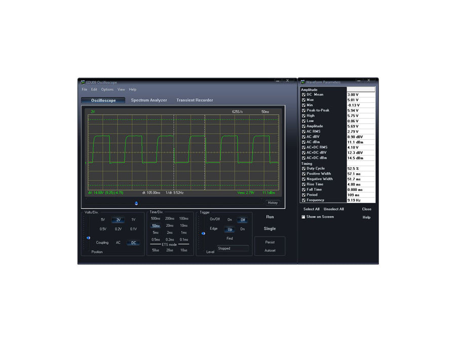 WSEDU09 - Oscilloskop undervisningsæt II (EDU09)