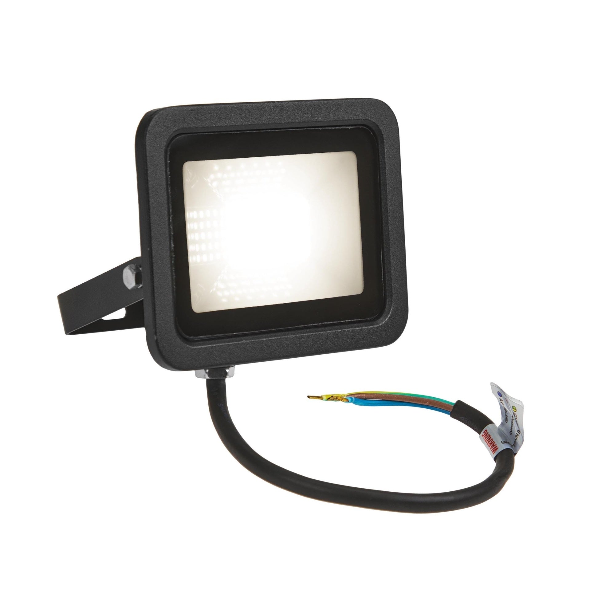 20W LED projektør m. sensor 4000K 1750 Lumen