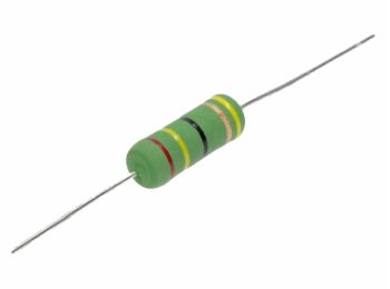 Trådviklet modstand - 47ohm, 3W, Ø6,5x17,5mm (±5%)