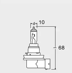 Osram original tågelygtepære