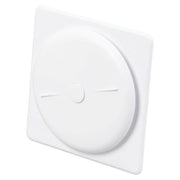 Tallerkenventil type 68.160, med rund tilslutning